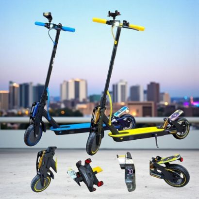 صورة سكوتر كهربائي عالي الأداء تصميم عصري